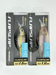 限定カラー メガバス フラップスラップ 2個セット 未開封品 FA ITO KAWAMUTSU ＆ FA STRIPED SHINER MEGABASS FLAPSLAP SP-C