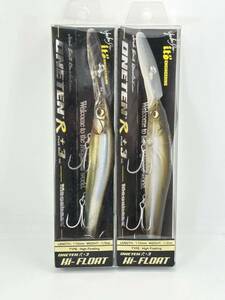  Megabass Vision one ton R +3 high float unopened 2 piece set GG MOTSUGO & BONBORI PRO BLUE MEGABASS VISION 110 ONETEN R