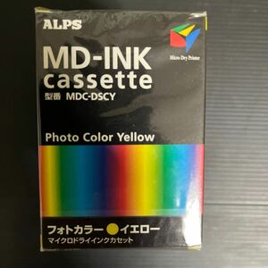 [ новый товар ]ALPS принтер для микро dry чернила кассета фото цвет желтый MDC-DSCY(5 шт упаковка ) Alps электрический 