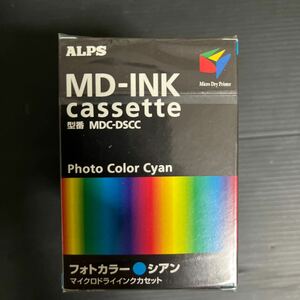 [ новый товар ]ALPS принтер для микро dry чернила кассета фото цвет Cyan MDC-DSCC(5 шт упаковка ) Alps электрический 