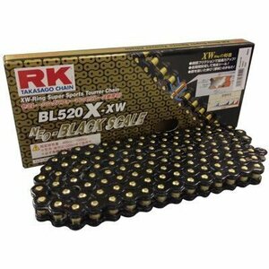 RK　 BL520X-XW-100L チェ－ン ブラック　520-100