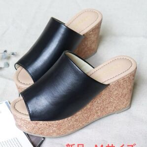 ウェッジソールサンダル 歩きやすい 履きやすい 9cm