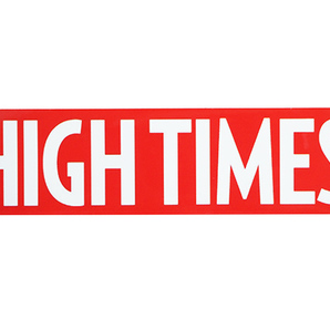 HIGH TIMES ハイタイムズ カンナビスカップ ステッカー thc 420 ボング アムステルダム hemp ヘンプ マリファナ ガンジャ 大麻 kush c233