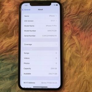 iPhone 11 Pro 256g Sim フーリ