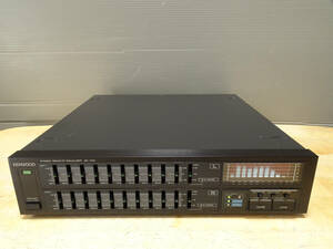 KENWOOD GE-700 left right independent 10 band graphic equalizer operation goods graphic equalizer 