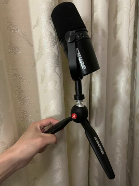 SHURE MV7 スタンド、箱付き