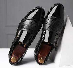 33089履いて歩いて気持ちいい、際立つなめらかな履きやすい今年質感派Mann's上質な素材を使用　black 