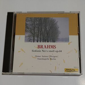 CD2枚）スイトナーのブラームス交響曲1番、2番（中古超美品）