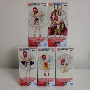  ONE PIECE FILM RED ワールドコレクタブルフィギュア　UTA COLLECTION 　全５種 　ワンピース　ウタ ワーコレ