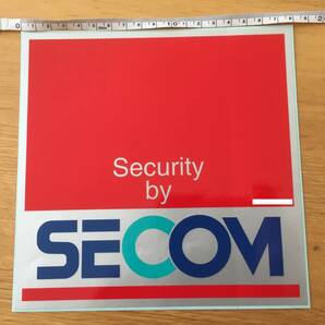 ■セコム純正♪SECOM ステッカー シール セキュリティ防犯対策 2種類 未使用の画像5