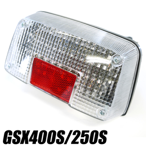 GSX400Sカタナ GSX250Sカタナ用LEDテールランプ クリアレンズ 刀 ポン付けLEDテール