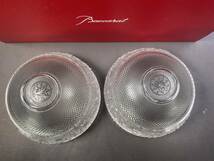 Baccarat/バカラ アラベスク スモールボウル 12cm　2個セット　未使用_画像6