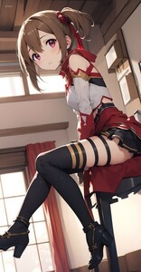 S75011-シリカ 高品質 コスプレ アート 美少女 超大バスタオル 毛布 タペストリー ポスター 100×50cm