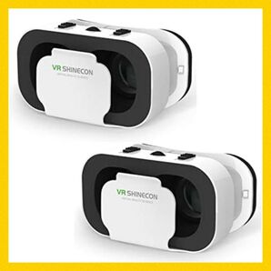 VR ヘッドセット iPhone & Android 対応 VRメガネ 2個