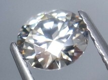 0.92ct e 新品・希少石・地球上で天然ダイアモンドの次に硬い石　モース硬度9.5 合成モアッサナイト_画像3