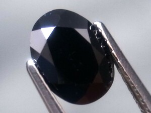 1.62ct 新品・超希少石・合成ブラックルチル（チタニア）