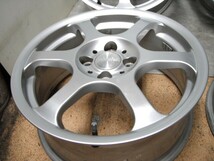 ◎　prasino 16x6.5J　+42　pcd100/4H　中古4本　美品　レイズTE37風　◎_画像4