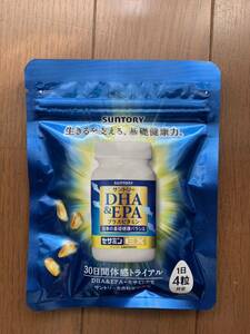  Suntory DHA EPA плюс витамин сесамин EX новый товар нераспечатанный 
