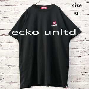 【大きいサイズ】エコーアンリミテッド ecko unltd Tシャツ ロゴ刺繍