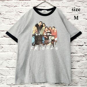 【WEGO】海外ドラマ FRIENDS フレンズ リンガー Tシャツ 美品