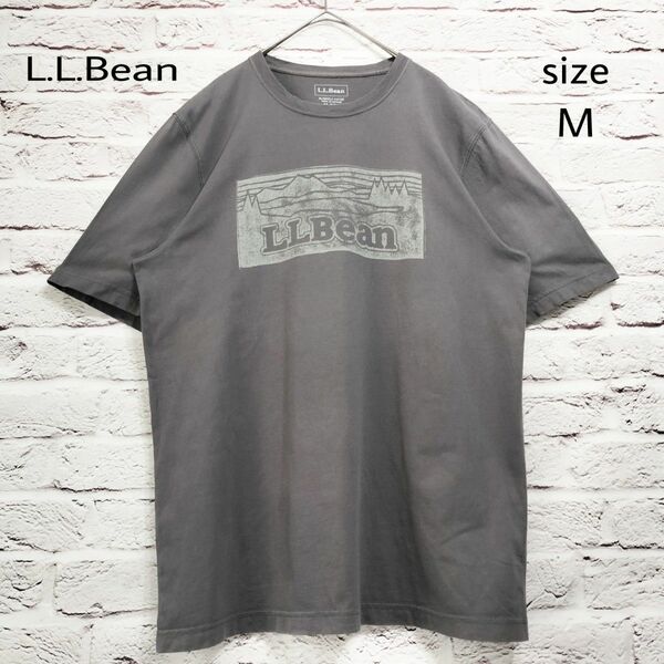 【goodフェード】L.L.Bean ロゴプリント Tシャツ