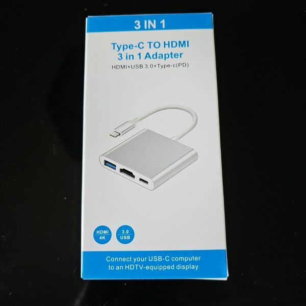 ※USB Type c HDMI アダプター 3in1 タイプc HDMI HDMI変換アダプター Type C USB