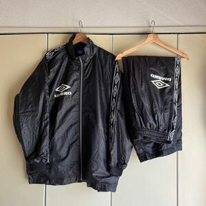 90s umbro セットアップ ナイロンジャージ アンブロ 青タグ