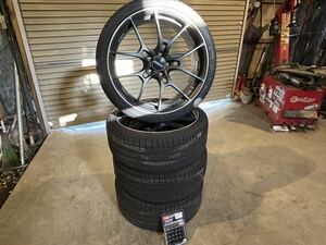 RAYS FORGED VR ボルクレーシング G025 PCD 20 x 8.5J 38 5穴　114.3 245 35 20 専用ナット付き