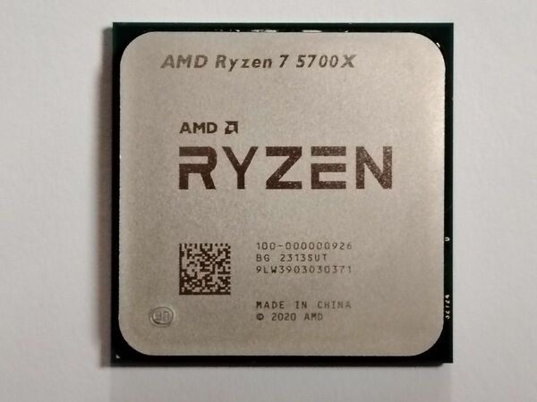AMD Ryzen7 5700X 動作品 本体のみ