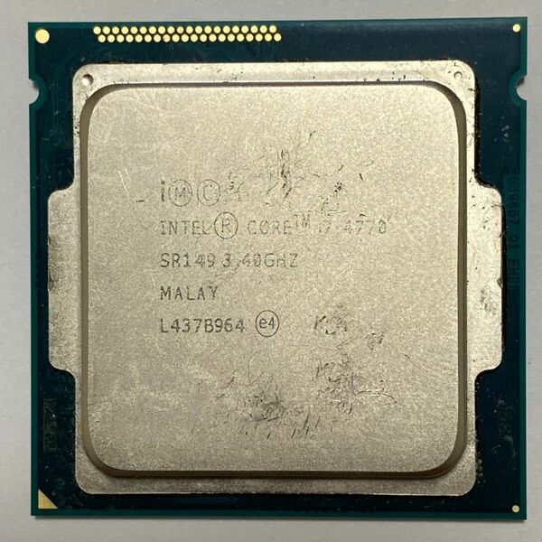 Intel Core i7-4770 3.4GHz/SR149/4C8T/TDP84W/Haswell/LGA1150 正常動作品