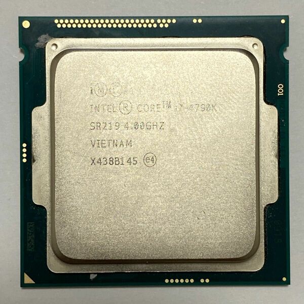 動作確認済み 第4世代インテル Core i7-4790K 最大4.40GHz　LGA1150