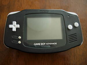  Game Boy Advance AGB-001 body only black Junk 