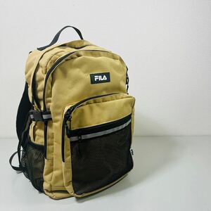 FILA フィラリュック リュックサック ベージュ バッグ アウトドア スポーツリュック