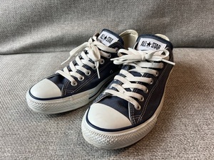 【CONVERSE ALL STAR】コンバースオールスター ネイビー/27.5cm OX キャンバス