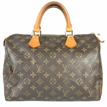 1円～ ルイヴィトン Louis Vuitton バッグ ハンドバッグ スピーディ30 M41526 TH1001 モノグラム レザー ブラウン 中古_画像1