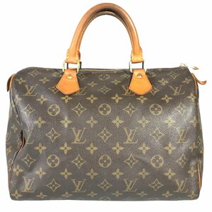 1円～ ルイヴィトン Louis Vuitton バッグ ハンドバッグ スピーディ30 M41526 TH1001 モノグラム レザー ブラウン 中古