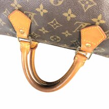 1円～ ルイヴィトン Louis Vuitton バッグ ハンドバッグ スピーディ30 M41526 TH1001 モノグラム レザー ブラウン 中古_画像5