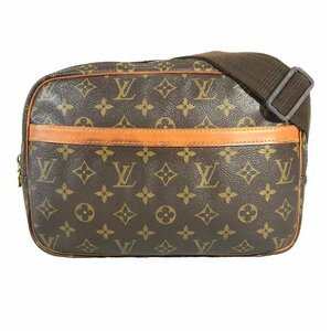 1円～ ルイヴィトン LOUIS VUITTON バッグ ショルダーバッグ リポーターPM M45254 SP0917 モノグラム PVC レザー ブラウン 中古