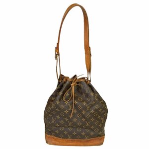 【1円～】ルイヴィトン LOUIS VUITTON バッグ ショルダーバッグ ノエ M42226 レザー ブラウン モノグラム 中古