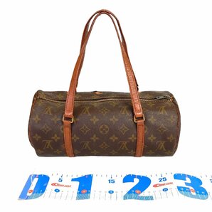 【1円～】ルイヴィトン Louis Vuitton バッグ ハンドバッグ ボーリングバッグ モノグラム パピヨン30 M51365 ブラウン 中古の画像4