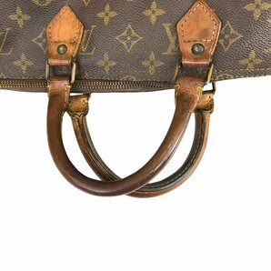 【1円～】ルイヴィトン LOUIS VUITTON バッグ ハンドバッグ モノグラム レザー ブラウン スピーディ 35 M41524 中古の画像6