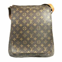 1円～ ルイヴィトン Louis Vuitton バッグ ショルダーバッグ モノグラム ミュゼット M51256 AS0949 ブラウン レザー 中古　_画像1