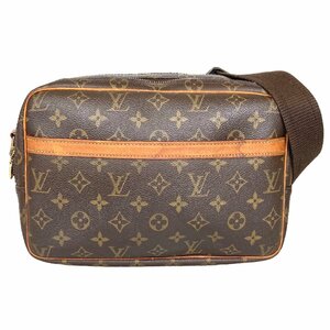 【1円～】 ルイヴィトン LOUIS VUITTON バッグ ショルダーバッグ リポーターPM M45254 SP1929 モノグラム PVC レザー ブラウン 中古