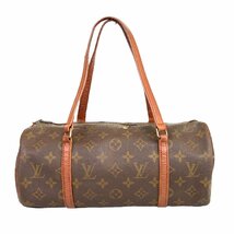 【1円～】ルイヴィトン Louis Vuitton バッグ ハンドバッグ ボーリングバッグ モノグラム パピヨン30 M51365 ブラウン 中古_画像1