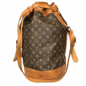 【1円～】ルイヴィトン LOUIS VUITTON バッグ ショルダーバッグ ヴィンテージ モノグラム レザー ブラウン 中古