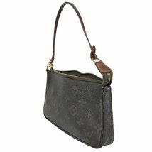 【1円～】 ルイヴィトン LOUIS VUITTON バッグ ハンドバッグ ポシェット モノグラム アクセソワール M51980 VI1000 ブラウン 中古_画像3