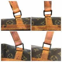 【1円～】ルイヴィトン LOUIS VUITTON バッグ ハンドバッグ ボストンバッグ モノグラム レザー ブラウン サックスープル35 M41626 中古_画像9