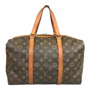 【1円～】ルイヴィトン LOUIS VUITTON バッグ ハンドバッグ ボストンバッグ モノグラム レザー ブラウン サックスープル35 M41626 中古