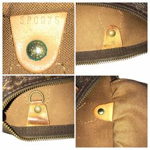 【1円～】ルイヴィトン LOUIS VUITTON バッグ ハンドバッグ ボストンバッグ モノグラム スピーディ25 M41528 SP0975 レザー ブラウン 中古_画像8