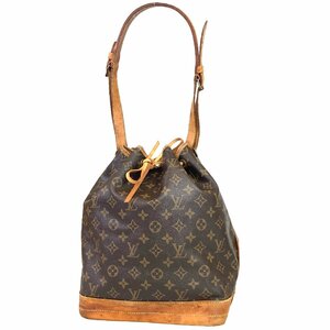 【1円～】ルイヴィトン LOUIS VUITTON バッグ ショルダーバッグ ノエ M42226 レザー ブラウン モノグラム 中古